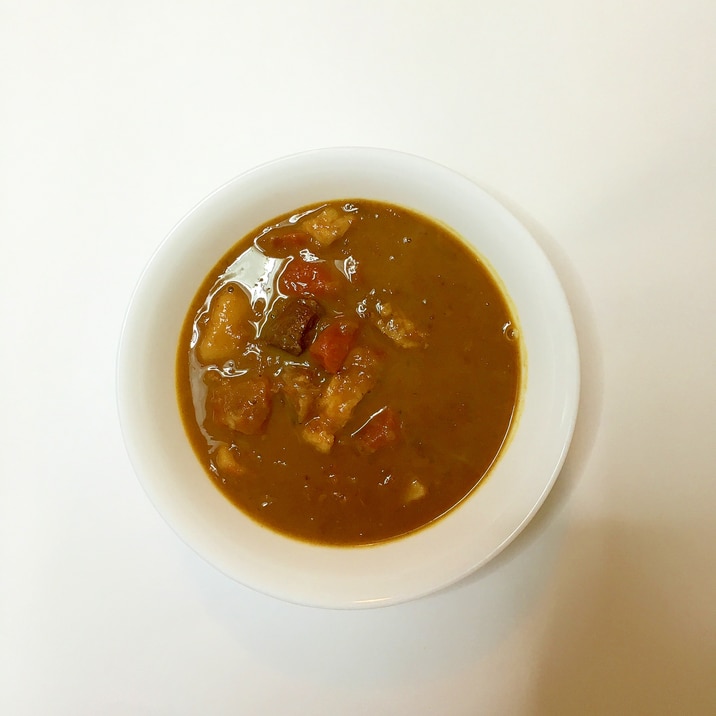 レトルト使用カレーつゆ